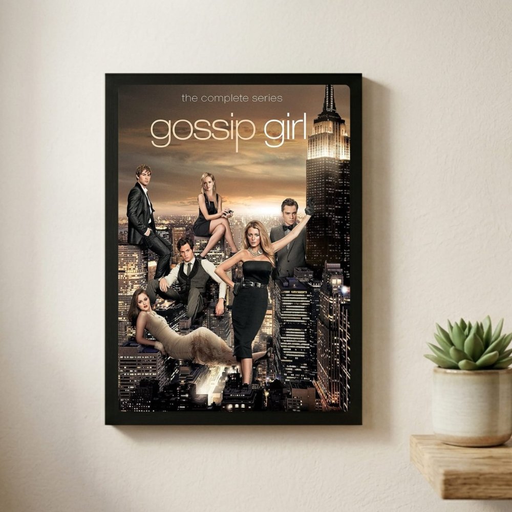 Gossip girl - Vibes DistrictGossip girl poster GoldVibes District