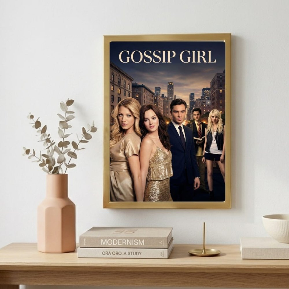 Gossip girl - Vibes DistrictGossip girl poster GoldVibes District