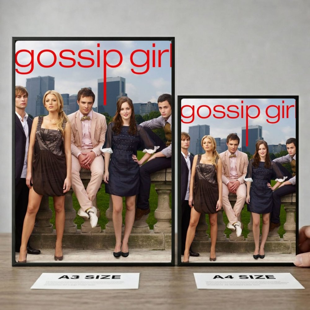 Gossip girl - Vibes DistrictGossip girl poster GoldVibes District