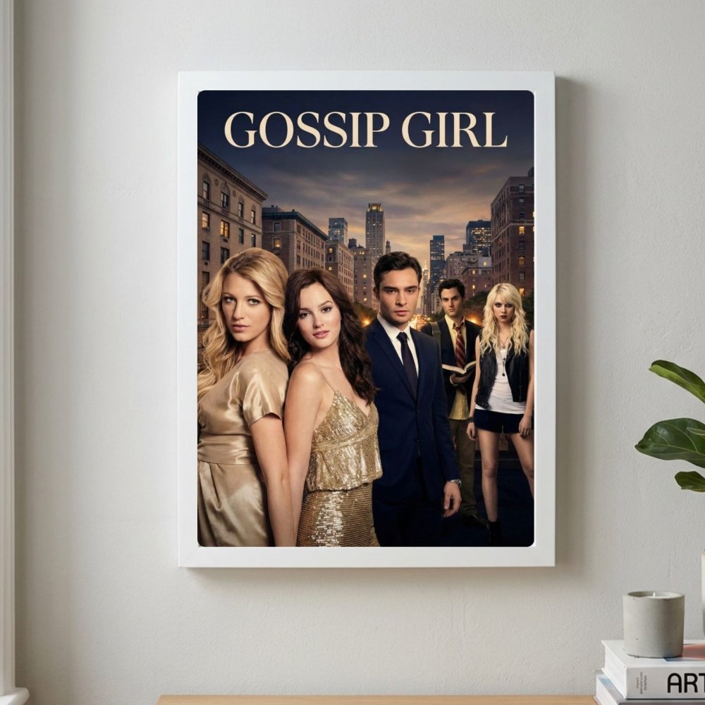 Gossip girl - Vibes DistrictGossip girl poster GoldVibes District