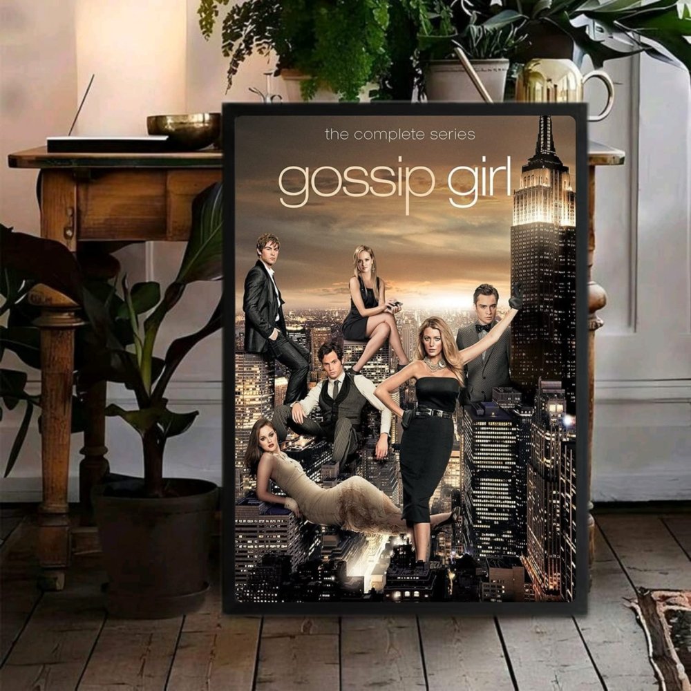 Gossip girl - Vibes DistrictGossip girl poster GoldVibes District