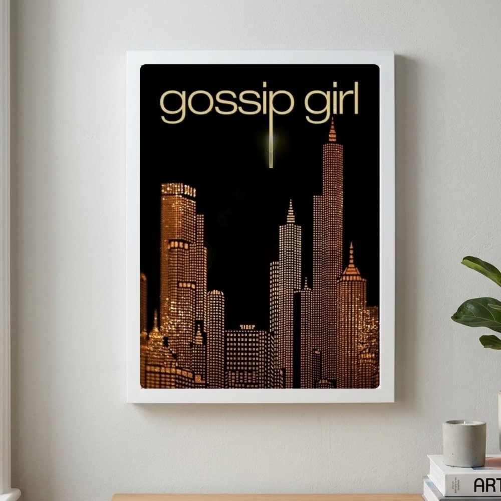 Gossip girl - Vibes DistrictGossip girl poster GoldVibes District