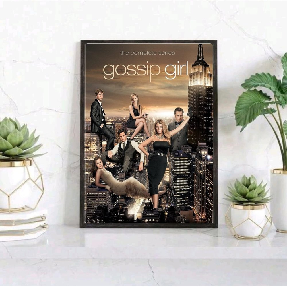 Gossip girl - Vibes DistrictGossip girl poster GoldVibes District