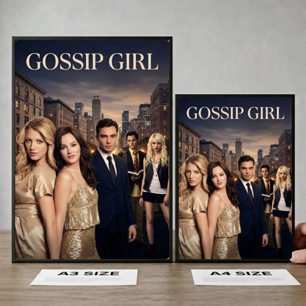 Gossip girl - Vibes DistrictGossip girl poster GoldVibes District