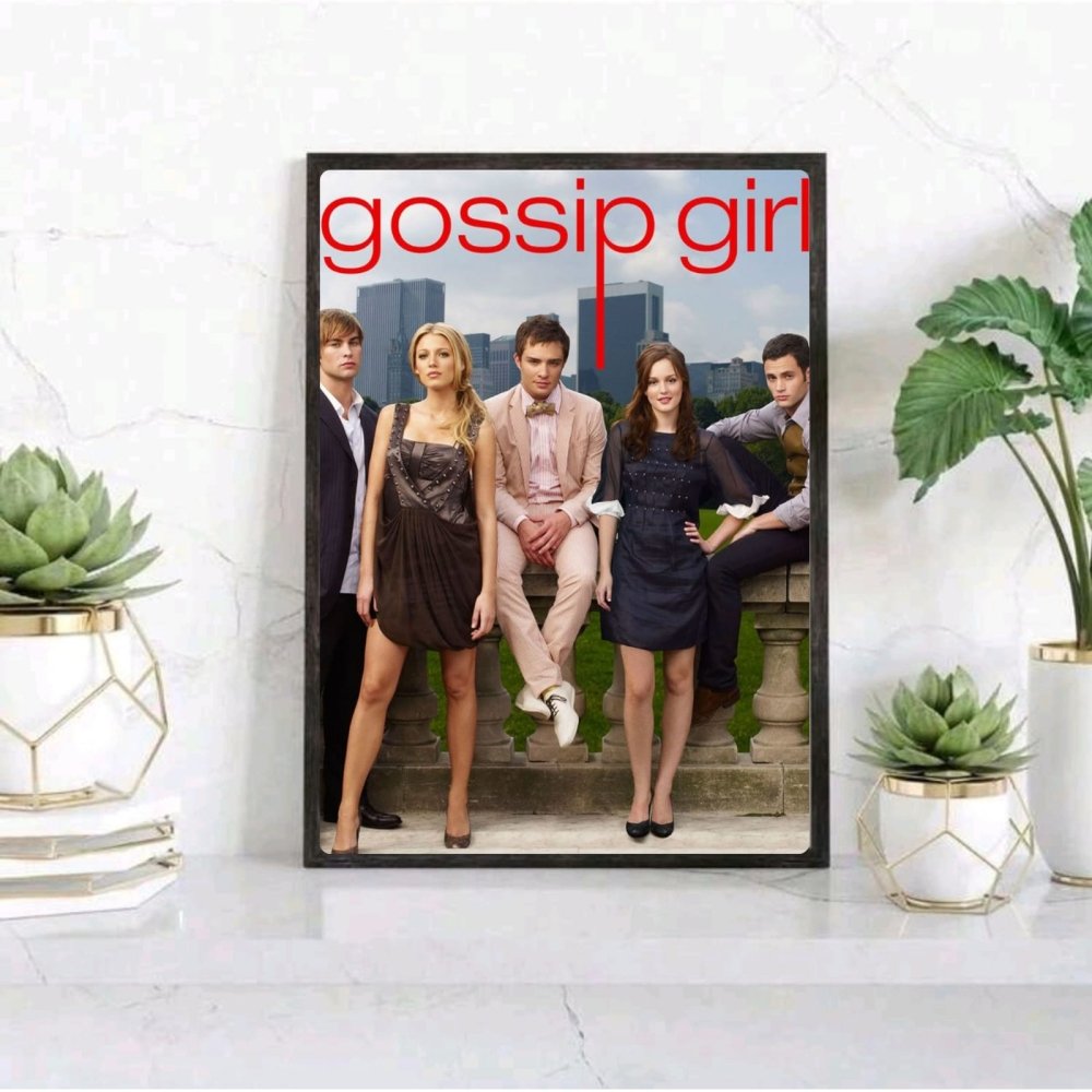 Gossip girl - Vibes DistrictGossip girl poster GoldVibes District
