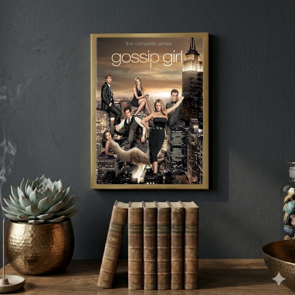 Gossip girl - Vibes DistrictGossip girl poster GoldVibes District