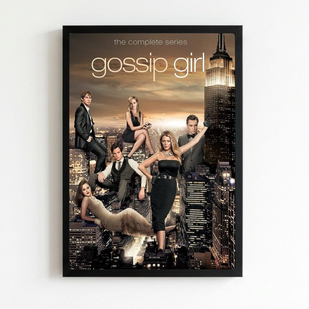 Gossip girl - Vibes DistrictGossip girl poster NeroVibes District