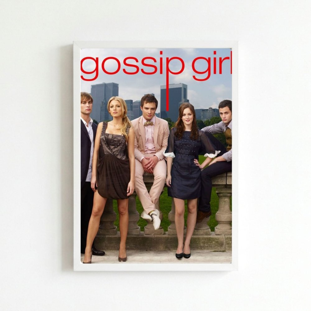 Gossip girl - Vibes DistrictGossip girl poster BiancoVibes District