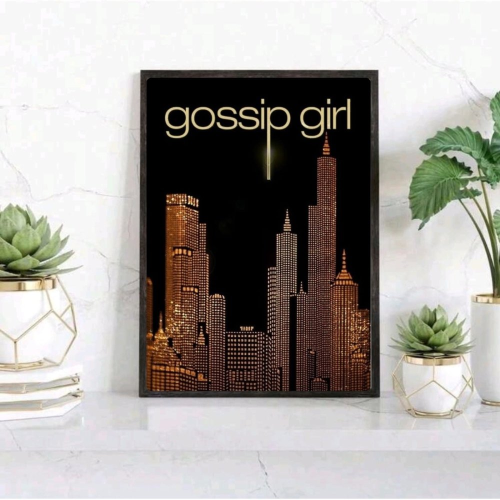 Gossip girl - Vibes DistrictGossip girl poster GoldVibes District