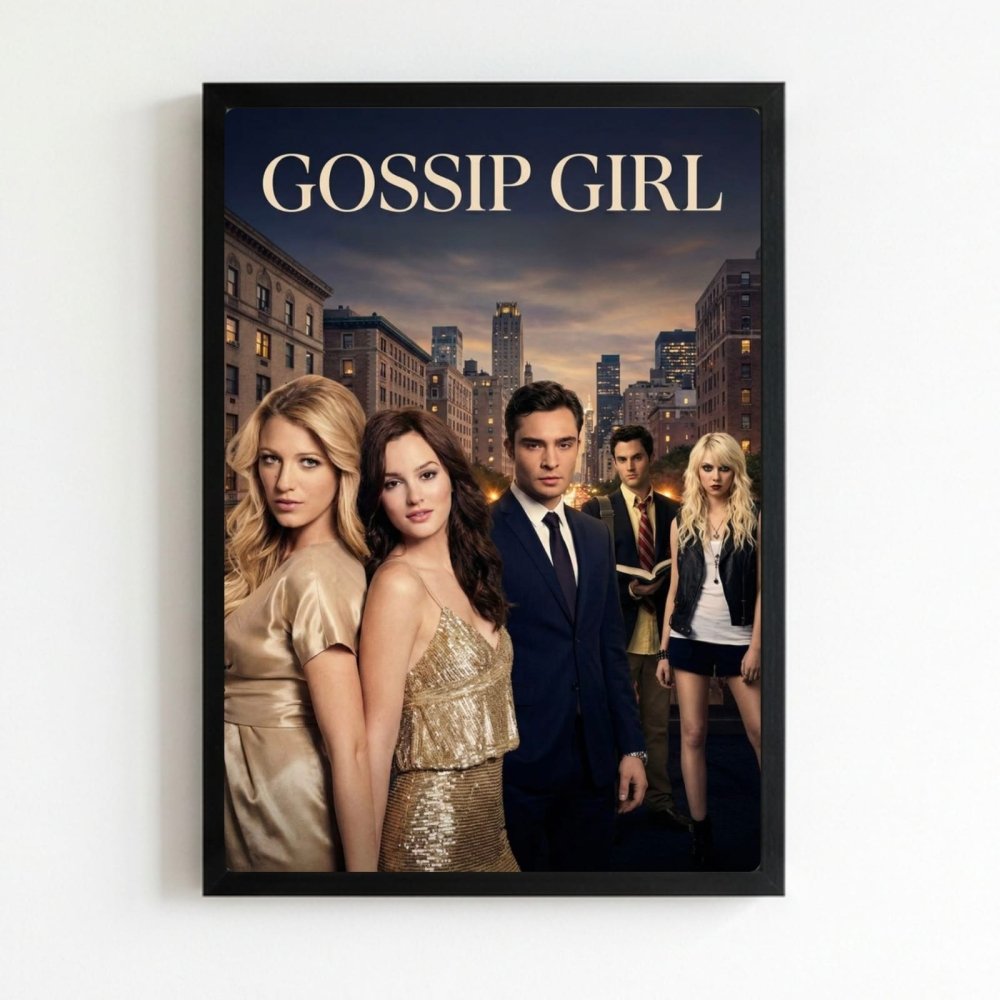Gossip girl - Vibes DistrictGossip girl poster NeroVibes District
