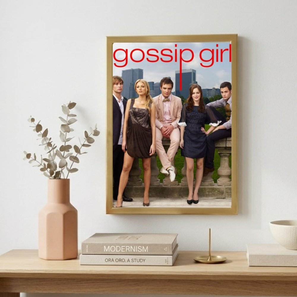 Gossip girl - Vibes DistrictGossip girl poster GoldVibes District