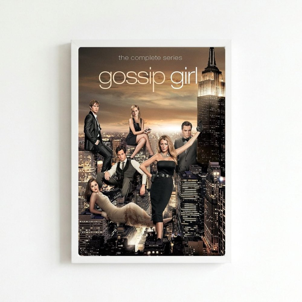 Gossip girl - Vibes DistrictGossip girl poster BiancoVibes District