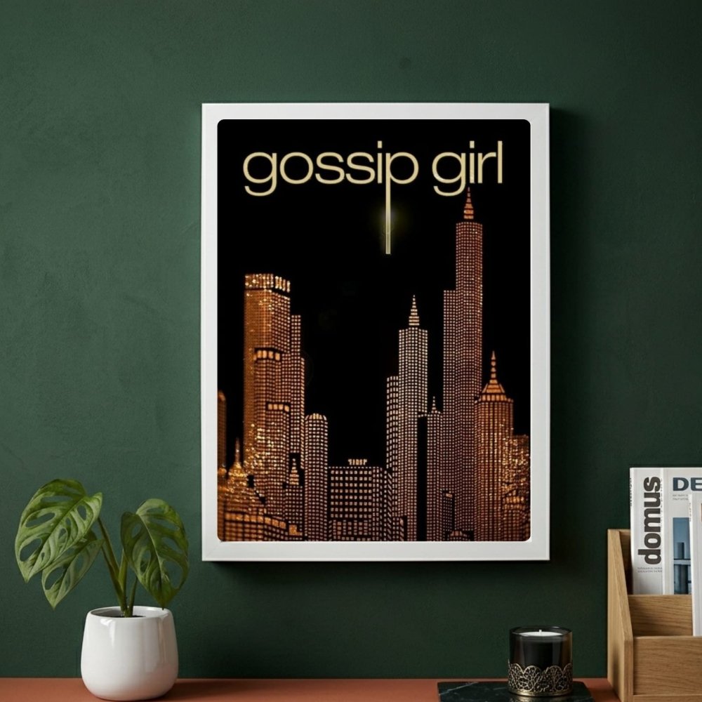 Gossip girl - Vibes DistrictGossip girl poster GoldVibes District