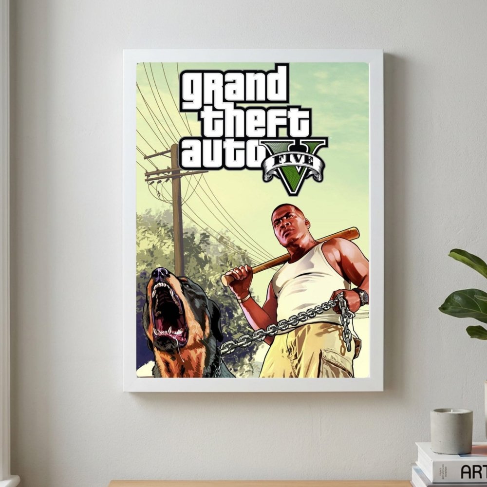 Gta 5 - Vibes DistrictGta 5 poster GoldVibes District