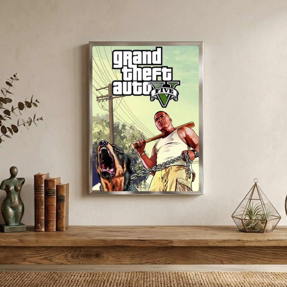 Gta 5 - Vibes DistrictGta 5 poster GoldVibes District