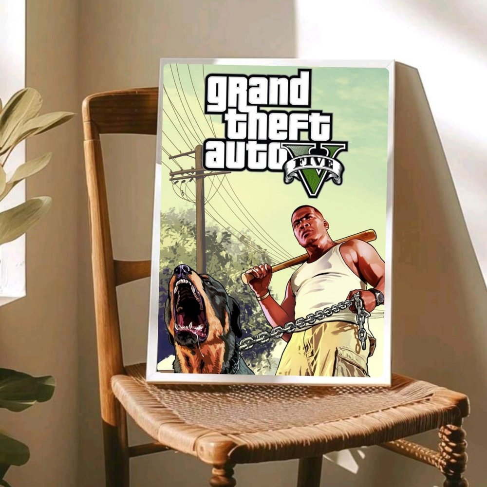 Gta 5 - Vibes DistrictGta 5 poster GoldVibes District