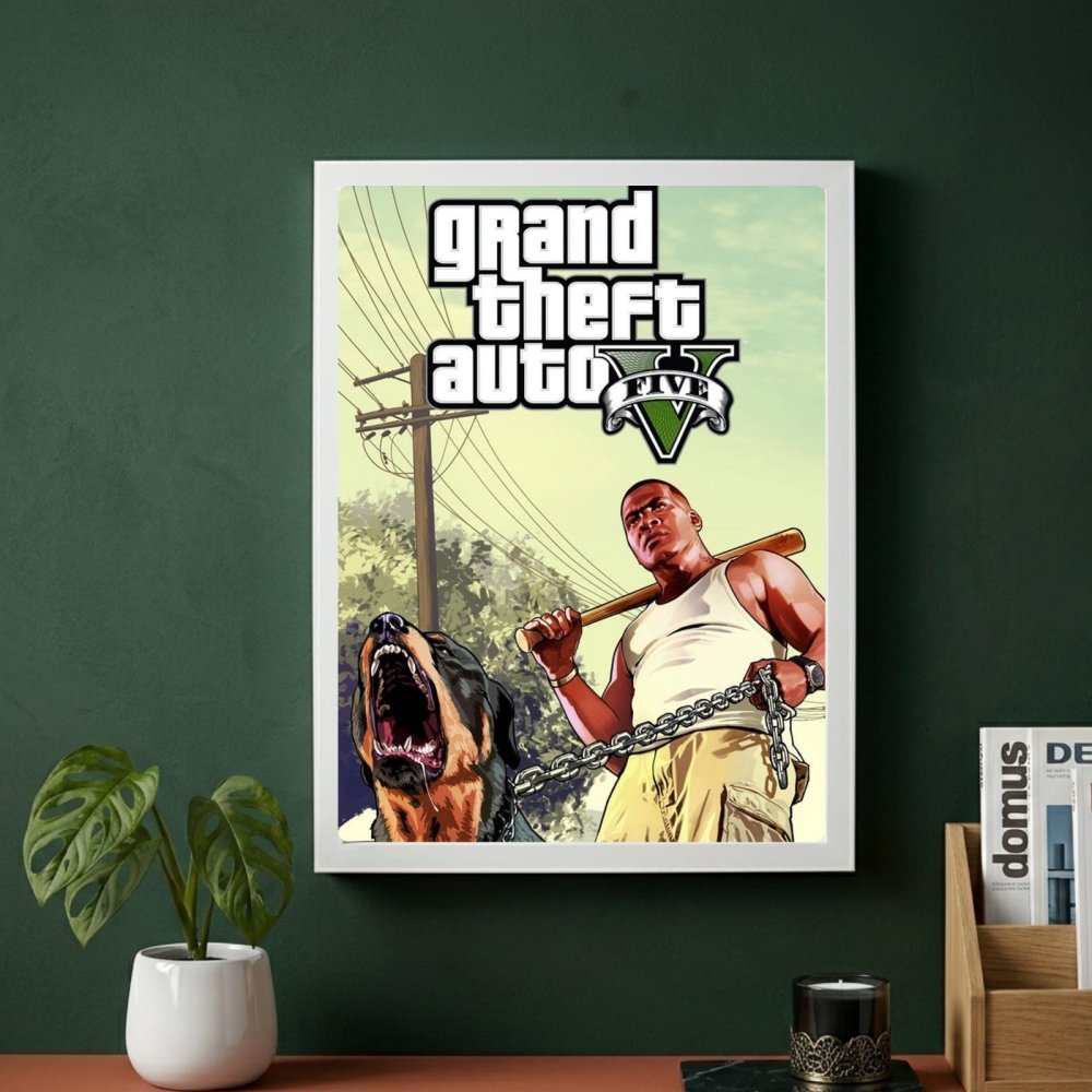 Gta 5 - Vibes DistrictGta 5 poster GoldVibes District
