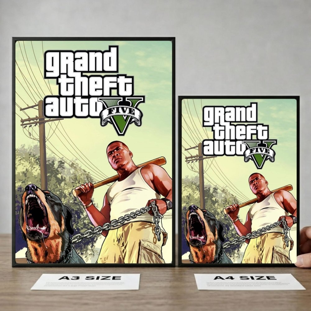 Gta 5 - Vibes DistrictGta 5 poster GoldVibes District
