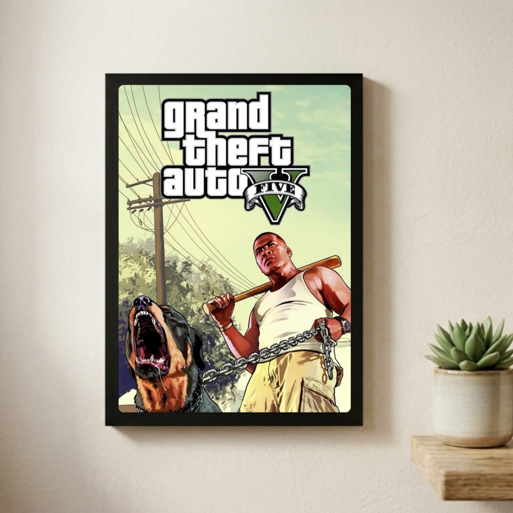 Gta 5 - Vibes DistrictGta 5 poster GoldVibes District