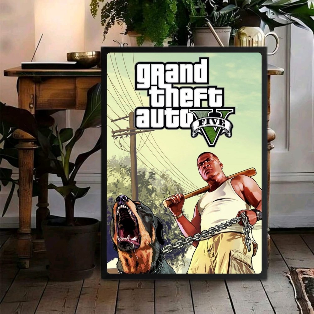 Gta 5 - Vibes DistrictGta 5 poster GoldVibes District