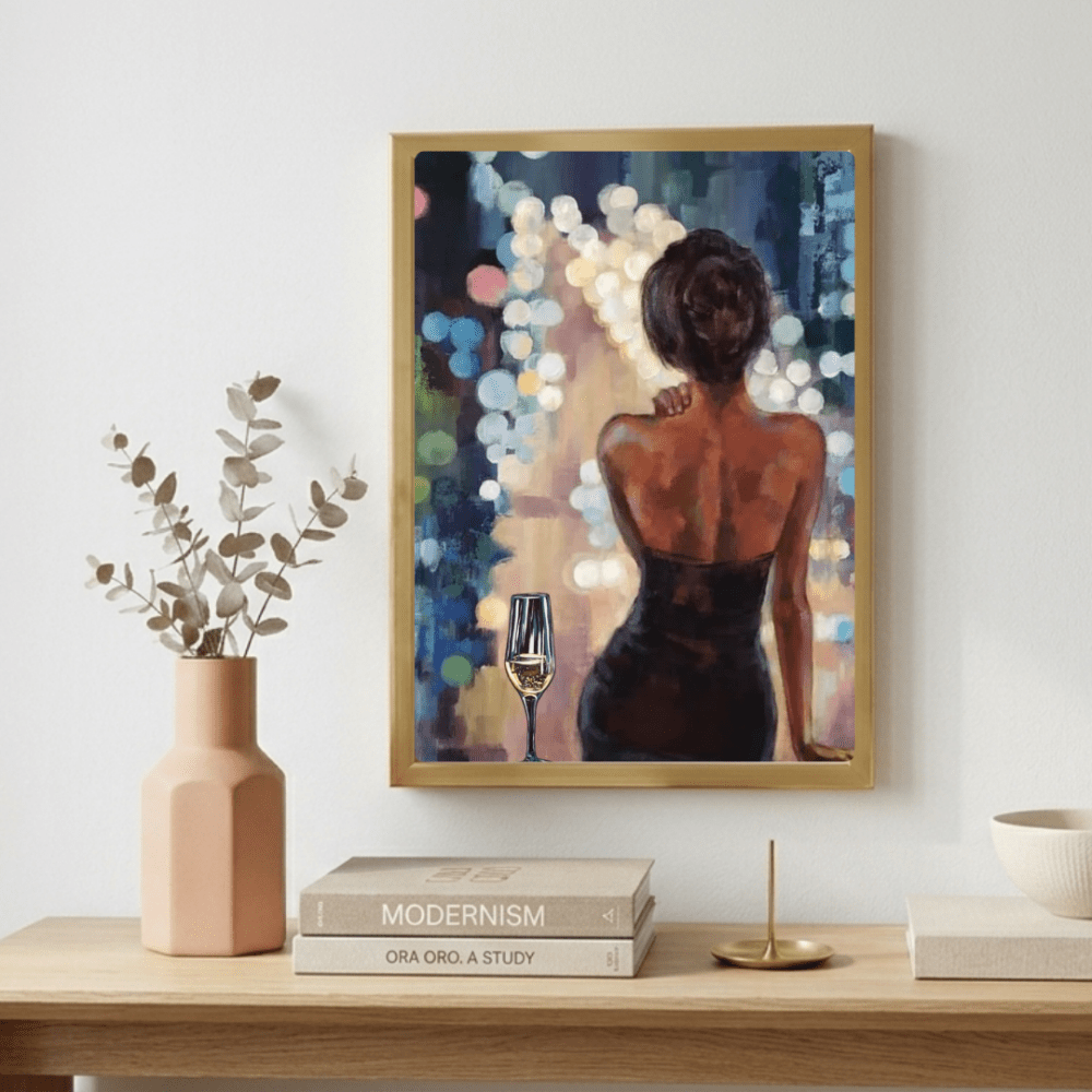 Home deco girl aesthetic - Vibes DistrictHome deco girl aesthetic poster GoldVibes District