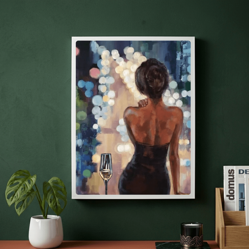 Home deco girl aesthetic - Vibes DistrictHome deco girl aesthetic poster GoldVibes District