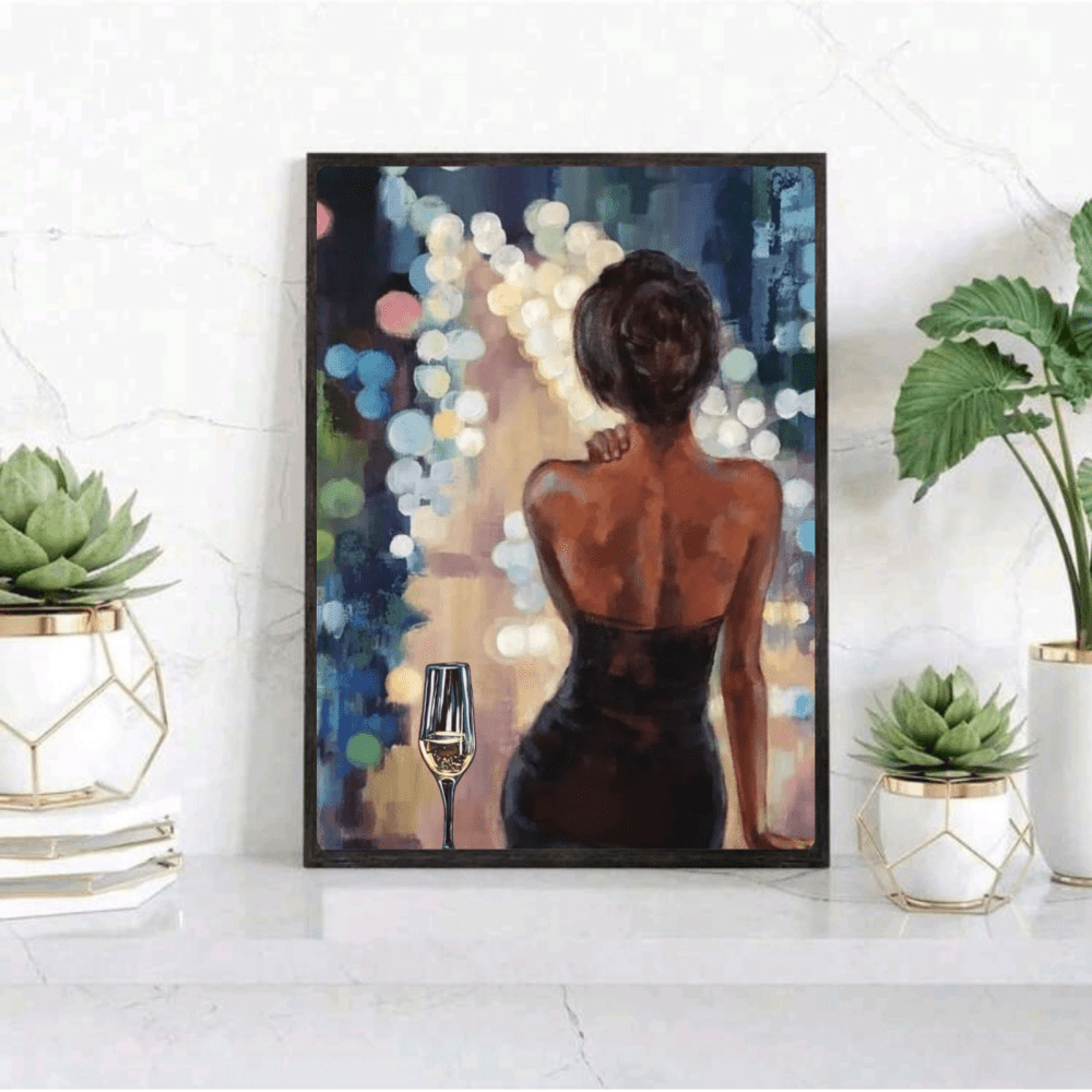 Home deco girl aesthetic - Vibes DistrictHome deco girl aesthetic poster GoldVibes District