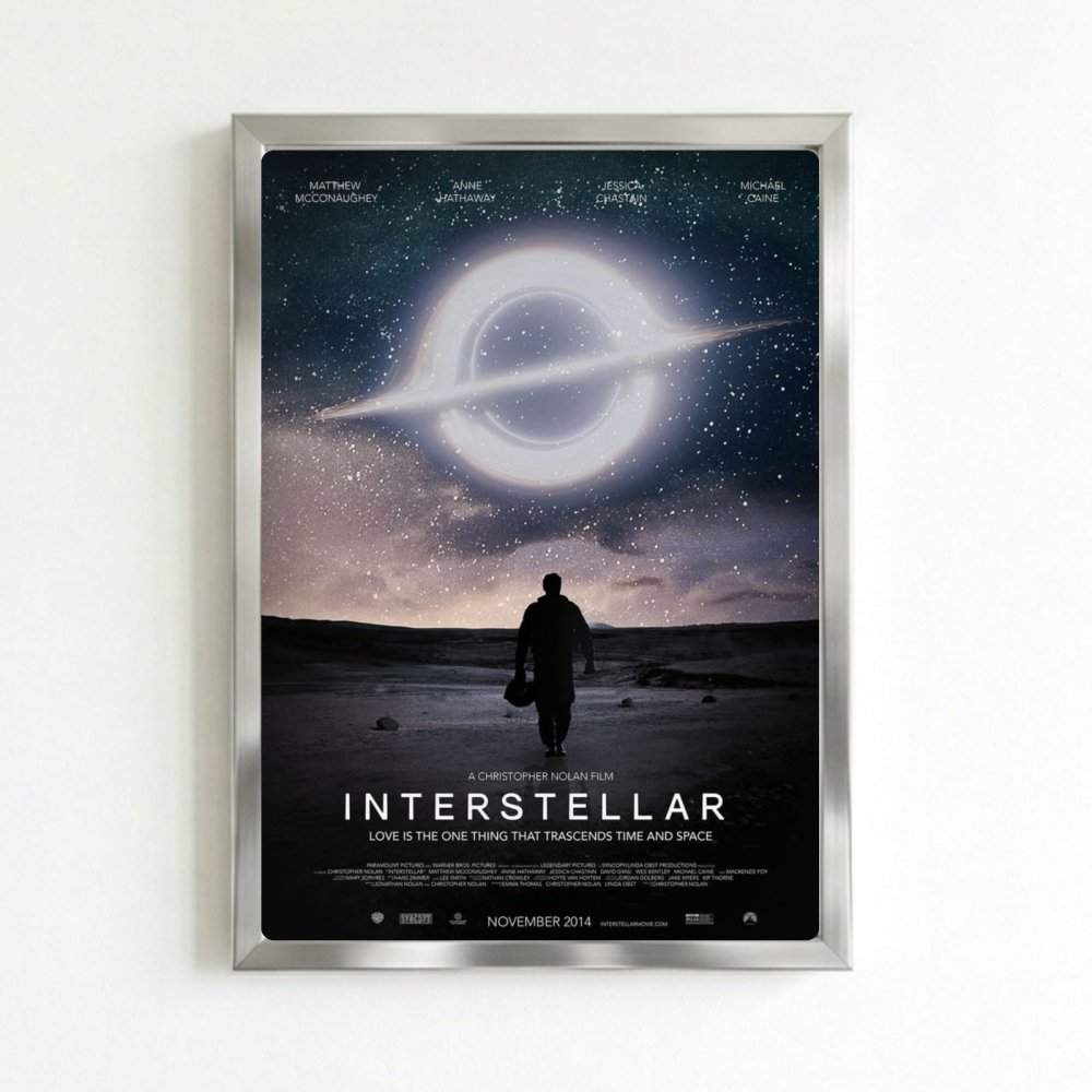 Interstellar - Vibes DistrictInterstellar poster SilverVibes District