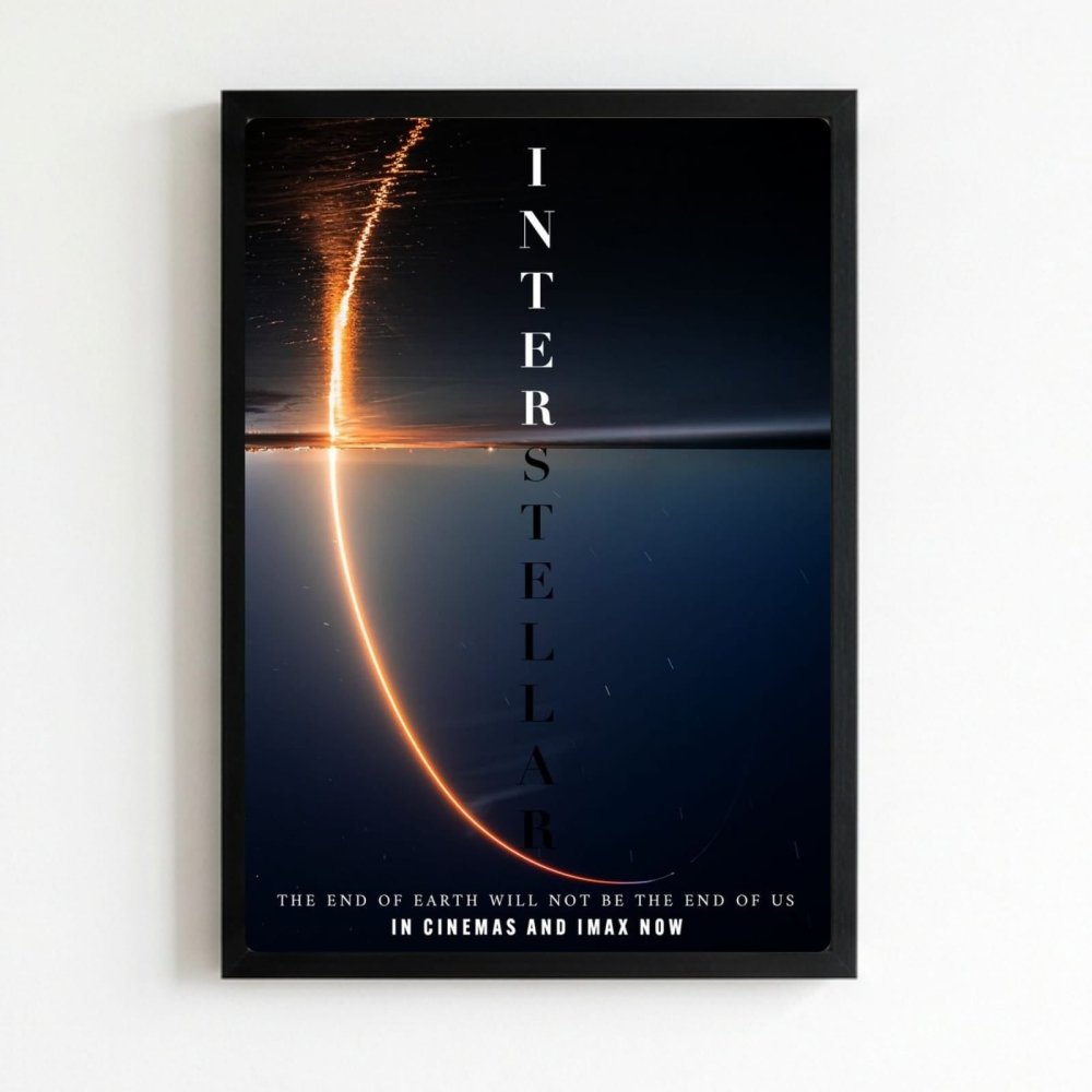 Interstellar - Vibes DistrictInterstellar poster NeroVibes District