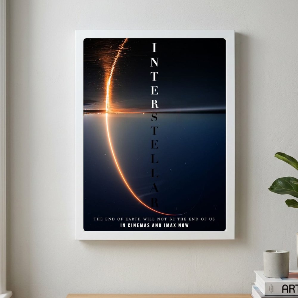 Interstellar - Vibes DistrictInterstellar poster GoldVibes District