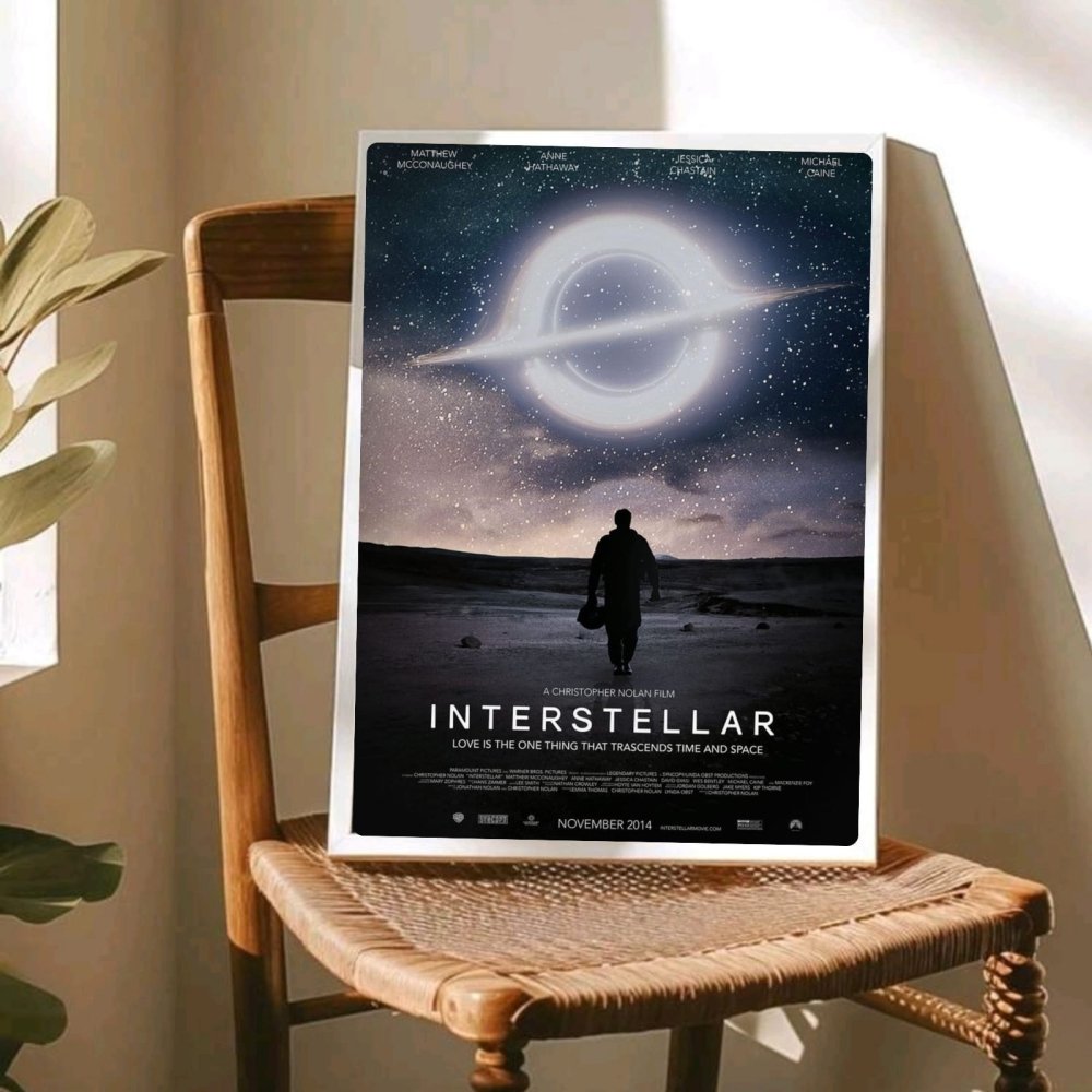 Interstellar - Vibes DistrictInterstellar poster GoldVibes District
