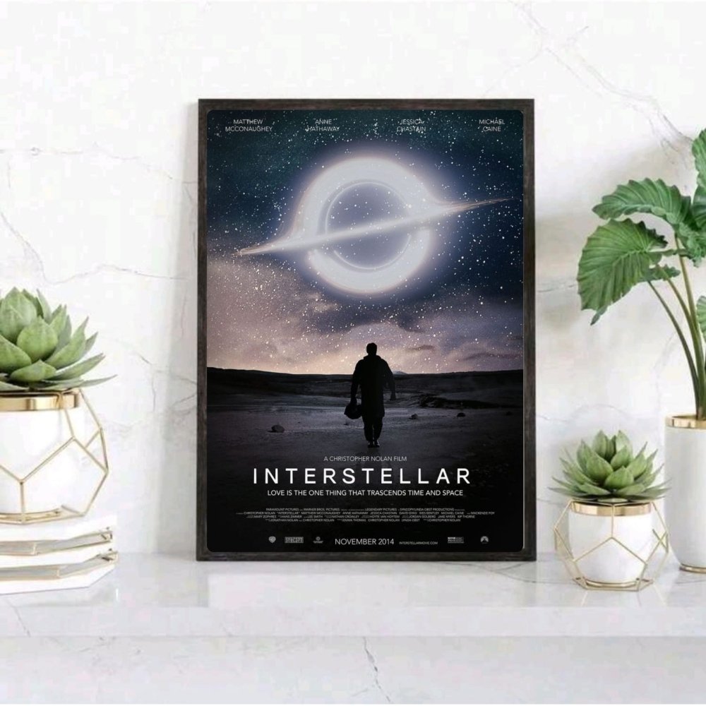 Interstellar - Vibes DistrictInterstellar poster GoldVibes District