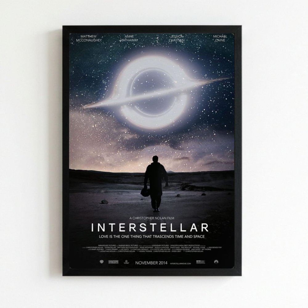 Interstellar - Vibes DistrictInterstellar poster NeroVibes District
