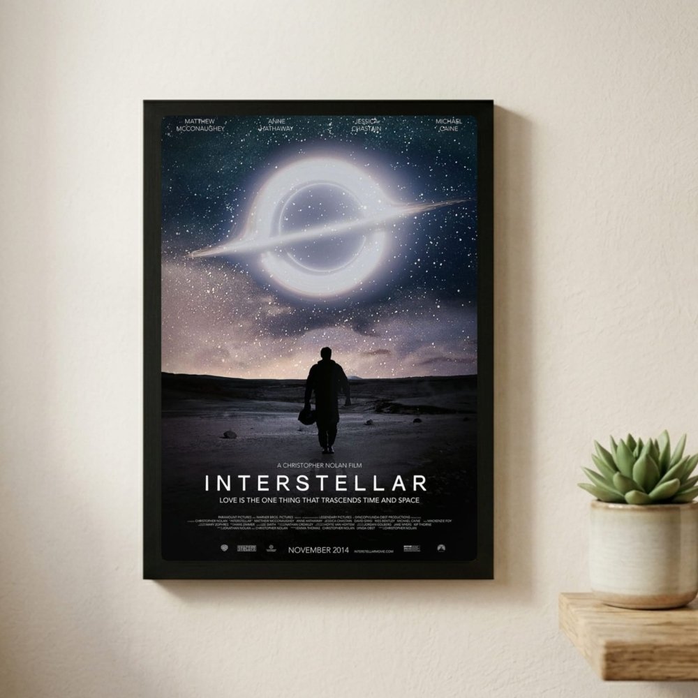 Interstellar - Vibes DistrictInterstellar poster GoldVibes District
