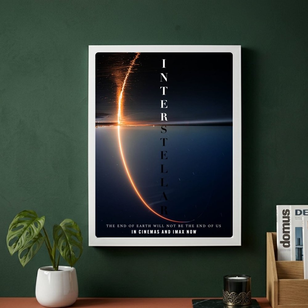 Interstellar - Vibes DistrictInterstellar poster GoldVibes District