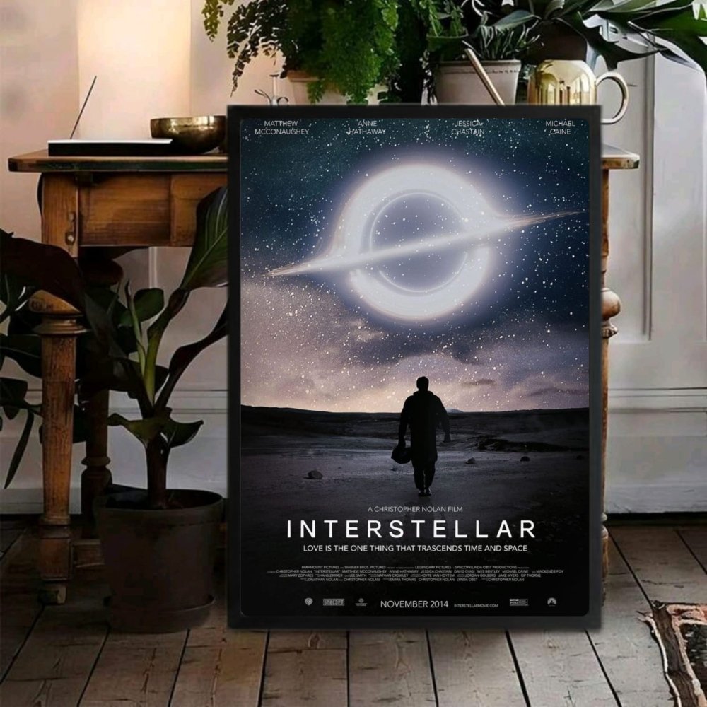 Interstellar - Vibes DistrictInterstellar poster GoldVibes District