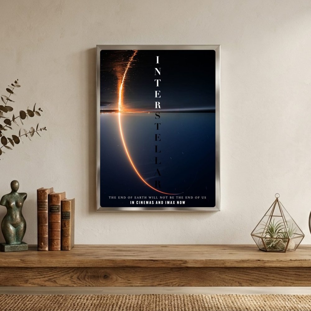Interstellar - Vibes DistrictInterstellar poster GoldVibes District