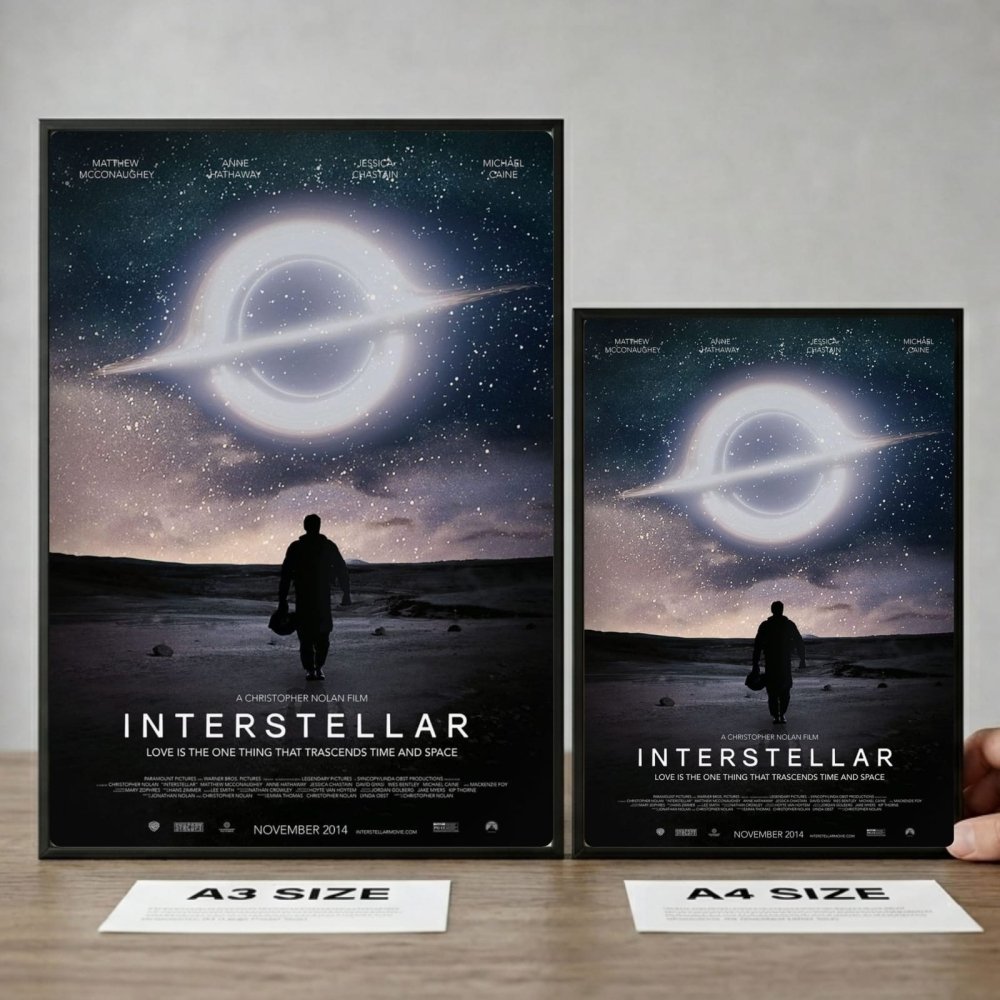 Interstellar - Vibes DistrictInterstellar poster GoldVibes District