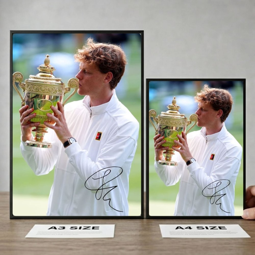 Jannik sinner - tennis - Vibes DistrictJannik sinner - tennis poster GoldVibes District