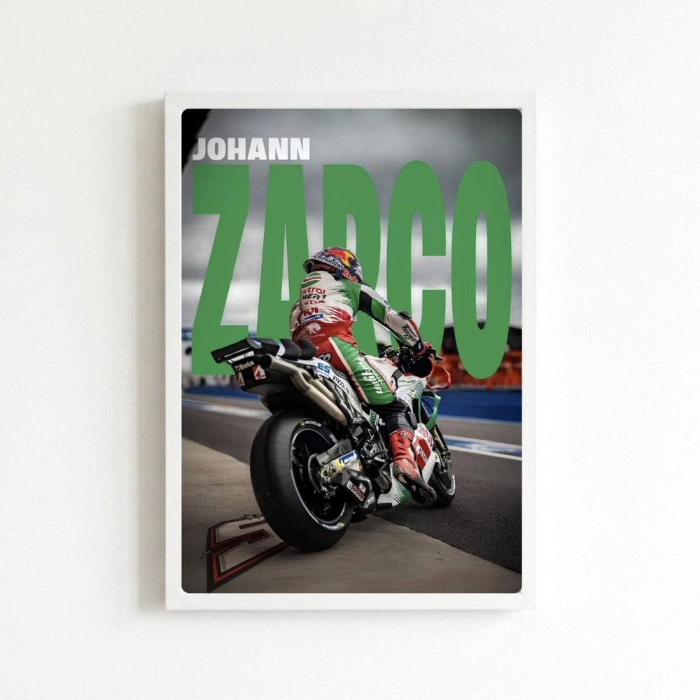 Johann Zarco, moto gp - Vibes DistrictJohann Zarco, moto gp BiancoVibes District