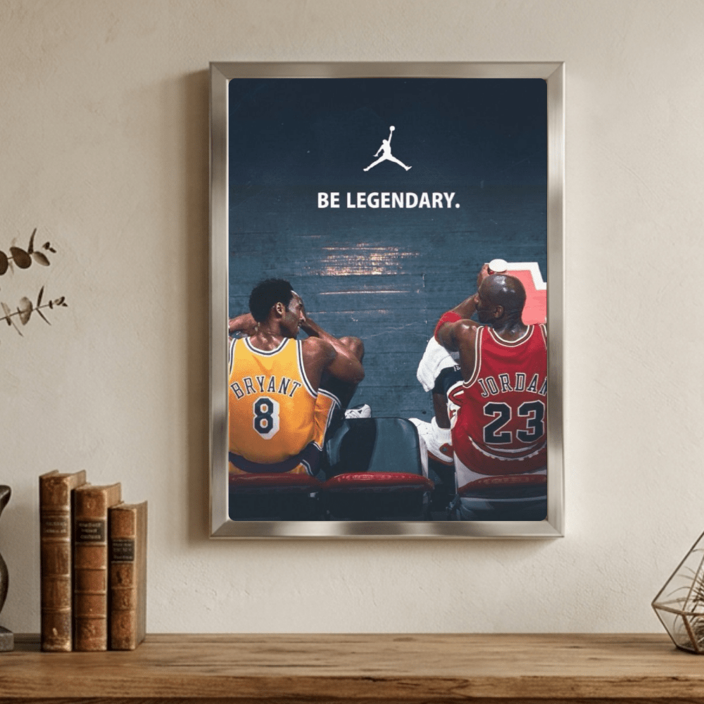 Jordan and Bryant - Basket - Vibes DistrictJordan and Bryant - Basket poster GoldVibes District