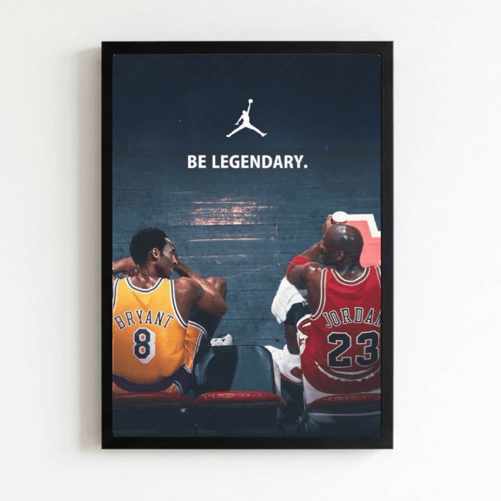 Jordan and Bryant - Basket - Vibes DistrictJordan and Bryant - Basket poster NeroVibes District