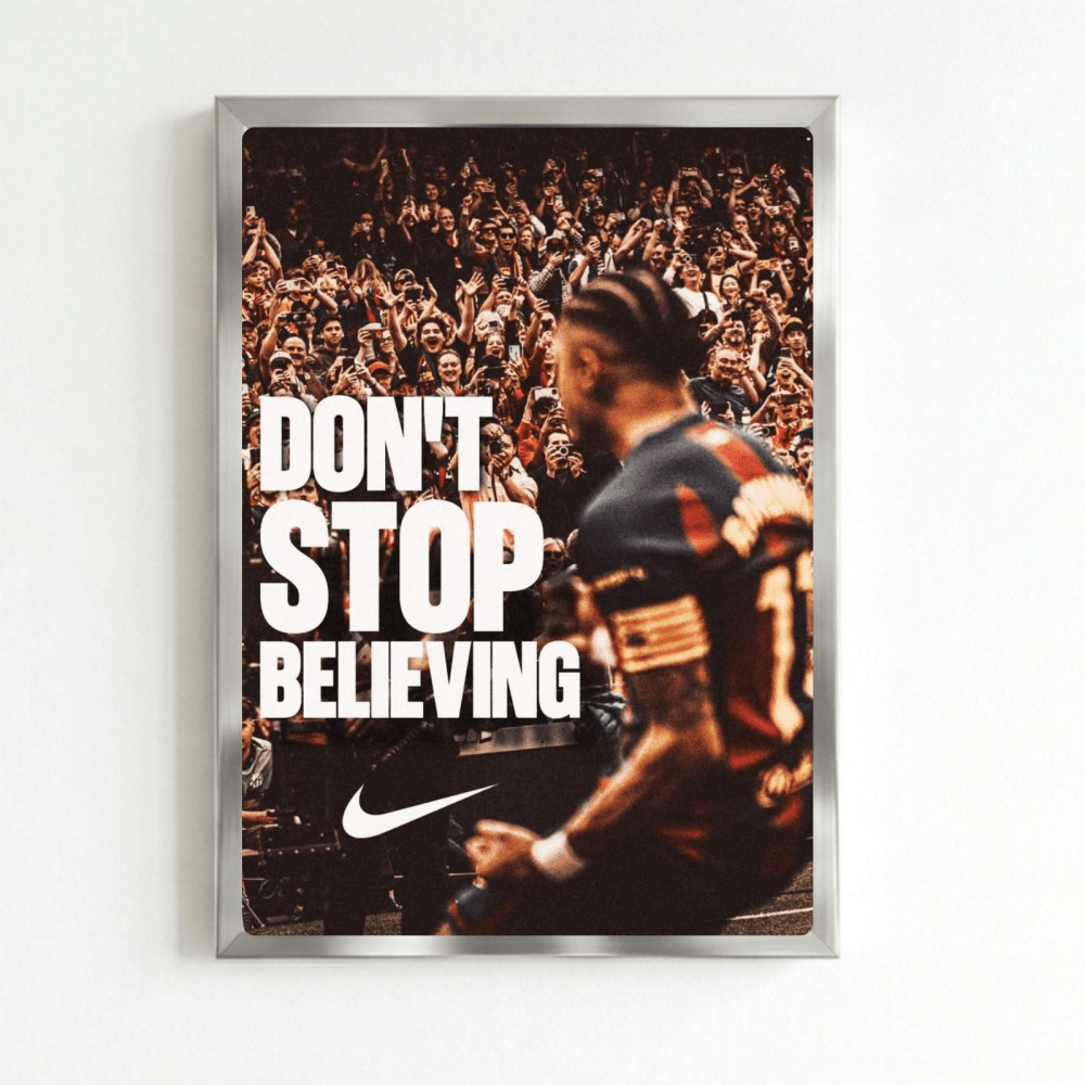 Julian clavijo nike milan - Vibes DistrictJulian clavijo nike milan poster SilverVibes District