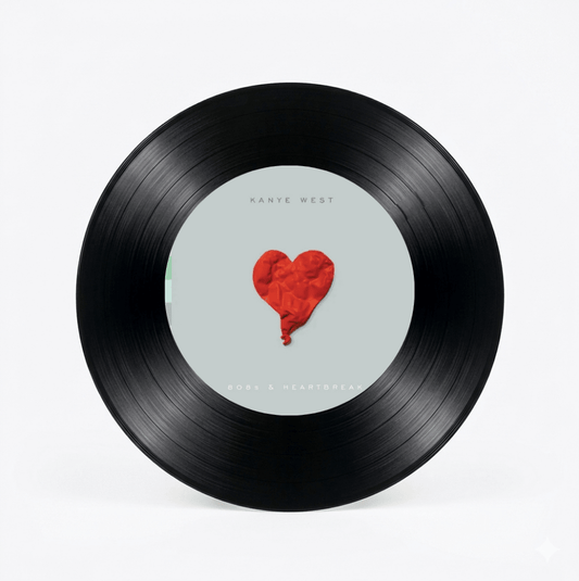 Kanye West – 808s & Heartbreak Decorative Wall Vinyl - Vibes DistrictKanye West – 808s & Heartbreak Decorative Wall Vinyl Vinyl Vibes District