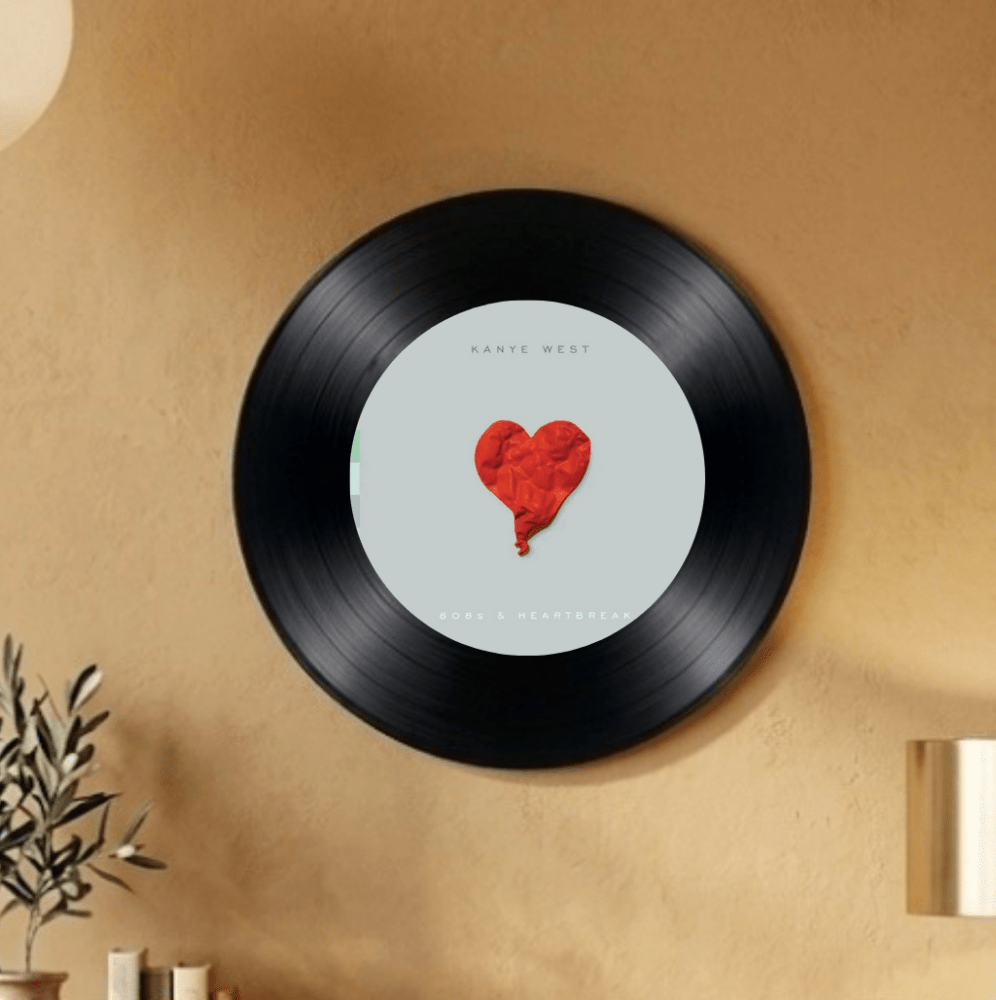 Kanye West – 808s & Heartbreak Decorative Wall Vinyl - Vibes DistrictKanye West – 808s & Heartbreak Decorative Wall Vinyl Vinyl Vibes District
