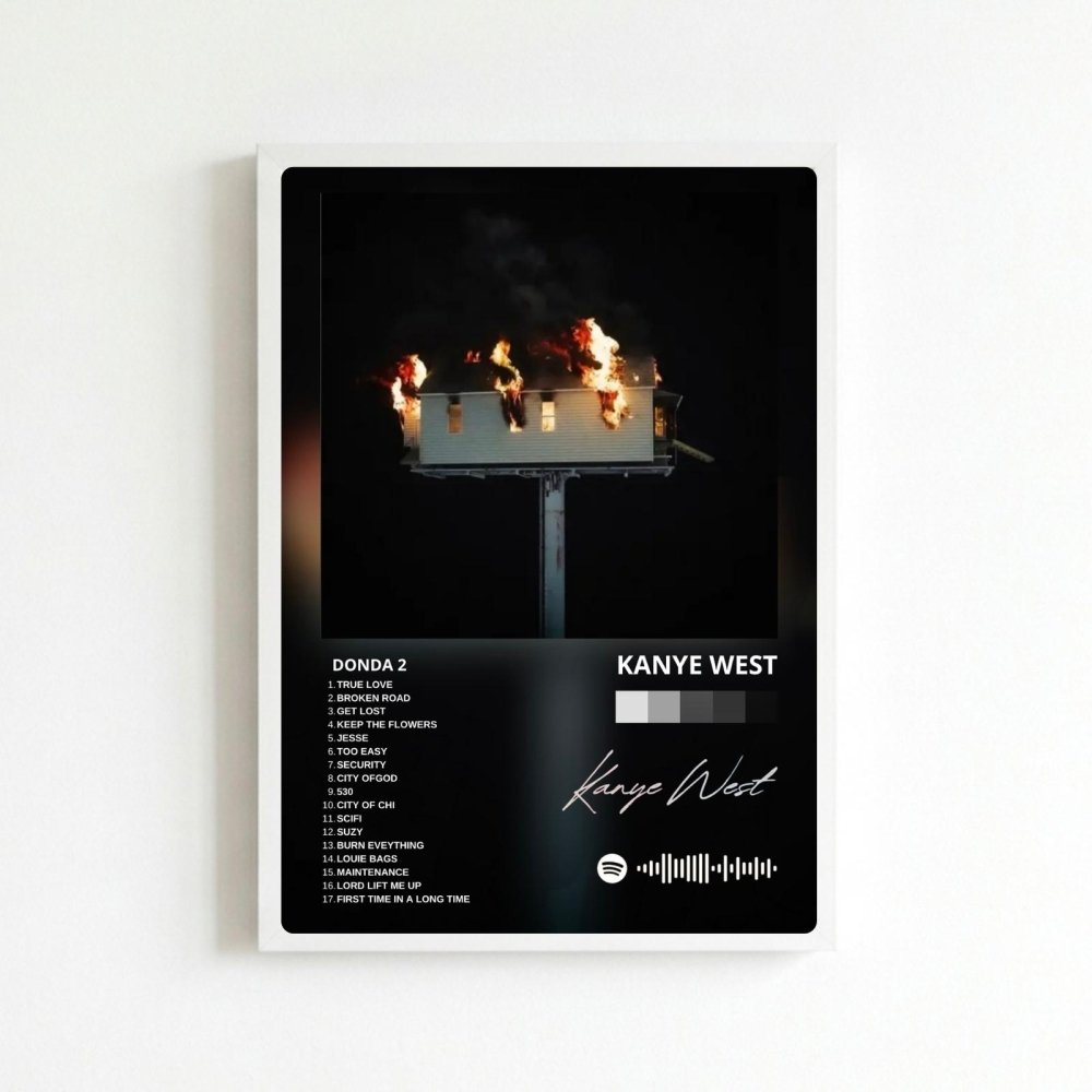 Kanye West – Donda 2 Poster with Frame - Vibes DistrictKanye West – Donda 2 Poster with Frame poster NeroVibes District