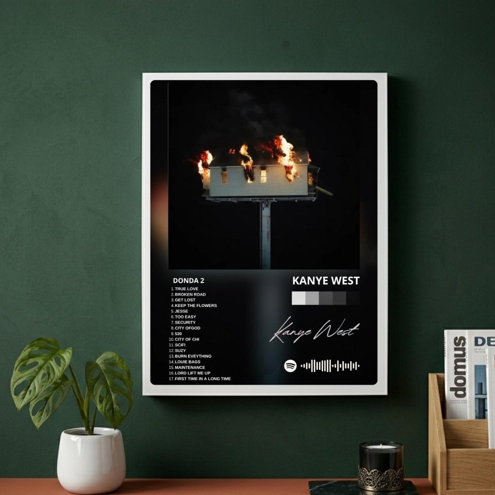 Kanye West – Donda 2 Poster with Frame - Vibes DistrictKanye West – Donda 2 Poster with Frame poster NeroVibes District