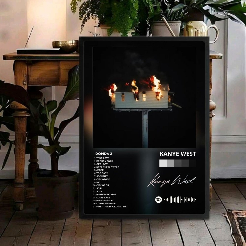 Kanye West – Donda 2 Poster with Frame - Vibes DistrictKanye West – Donda 2 Poster with Frame poster NeroVibes District
