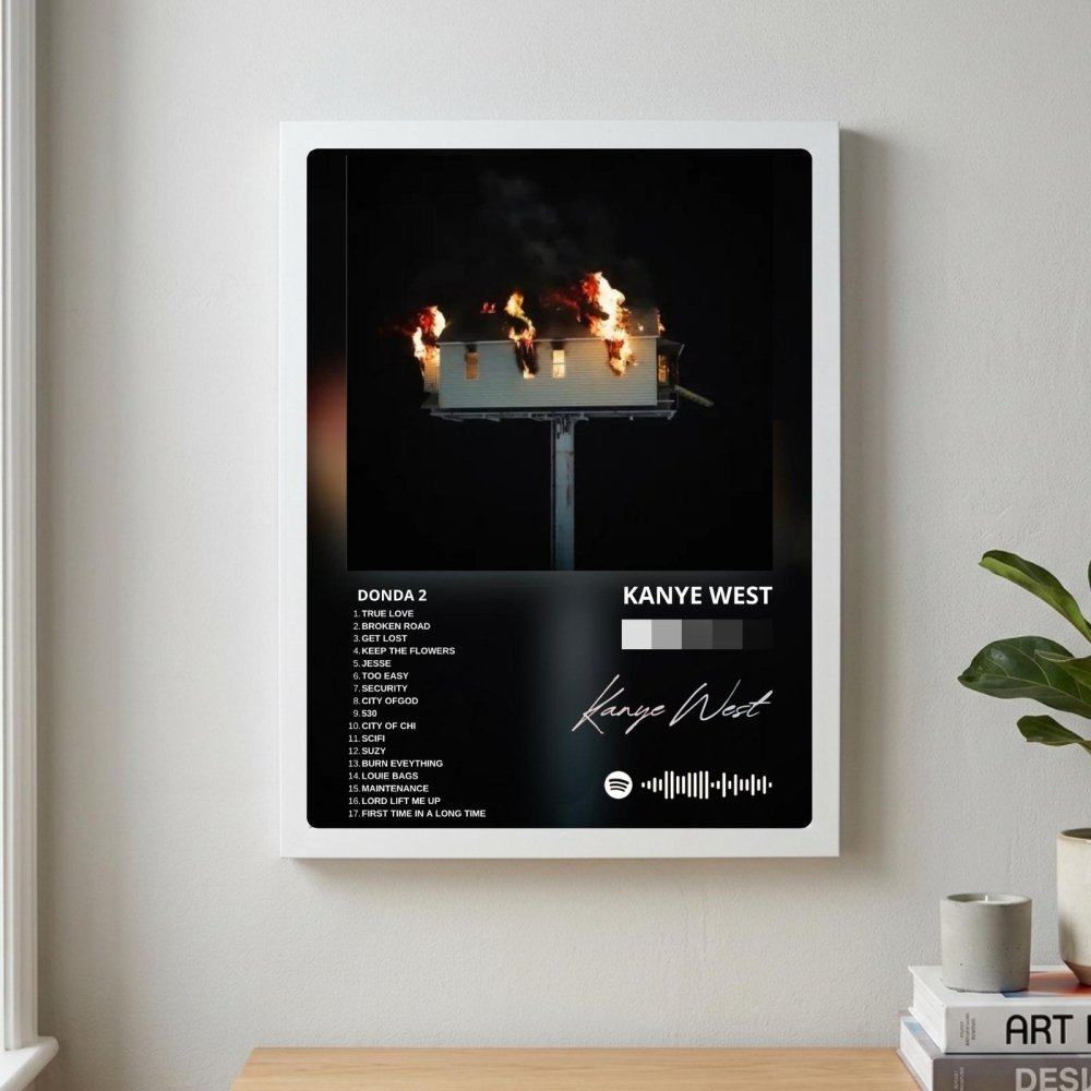 Kanye West – Donda 2 Poster with Frame - Vibes DistrictKanye West – Donda 2 Poster with Frame poster NeroVibes District