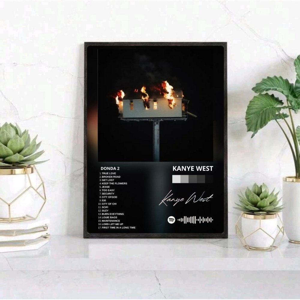 Kanye West – Donda 2 Poster with Frame - Vibes DistrictKanye West – Donda 2 Poster with Frame poster NeroVibes District